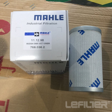 852034SMXVST10NBR Mahle hydraulic filter element