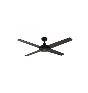 Black Decorative Ceiling Fan Without Lights