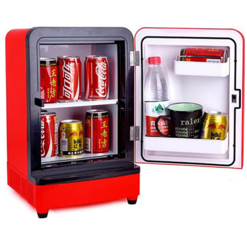 Portable thermoelectric cooler and warmer mini fridge camping electric 12V car cooler box