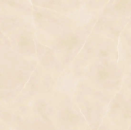 Beige Marble Look Polished Porcelain Tile