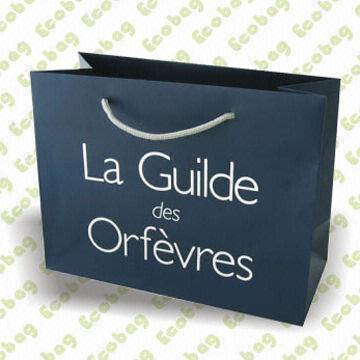 Black Board Paper Bag, Pass FSC Certification, Suitable for Gifts and Promotional Purposes
