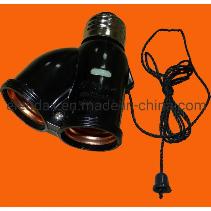 Индонезия E27 Бакелитовая одинарная цоколь для лампы (H5025)