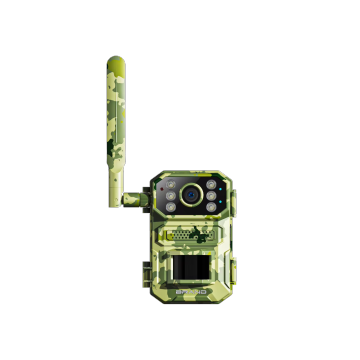 4G Wildlife Trail Camera: Night Vision, Solar-Powered, 4K PIR Trail Hunting Camera with IP66 Waterproof