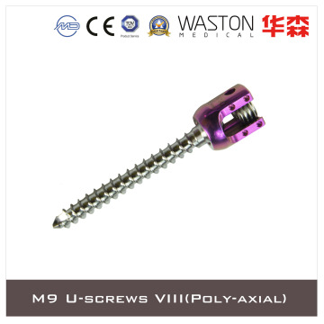 M9 U-Screw VIII (Poly-axial)