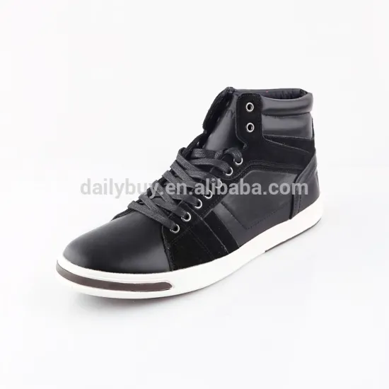 2016 Suede bronze shoes black casual boots for men