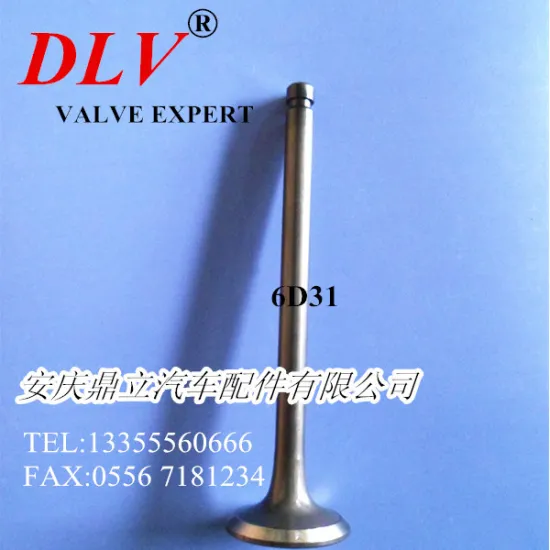 MITSUBISHI 6D31T intake&exhaust engine valve OEM ME011244 ME011245