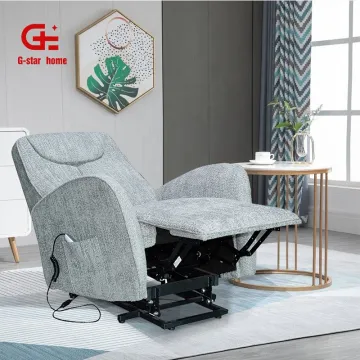 Adjustable Electric Push Back Fabric Recliner Sofa for Living Room Furniture