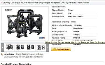 Air Driven Diaphragm Pump