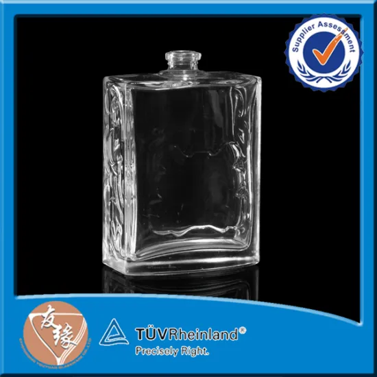 Antique Chinese Design Perfume Bottle 100 ML Squared Glass