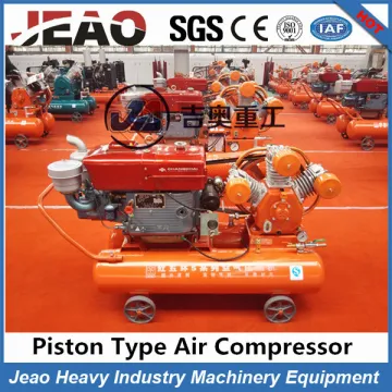 2017 Cheaper Price V-Belt & Clutch Jack Hammer Piston Air Compressor for Zimbabwe Mine