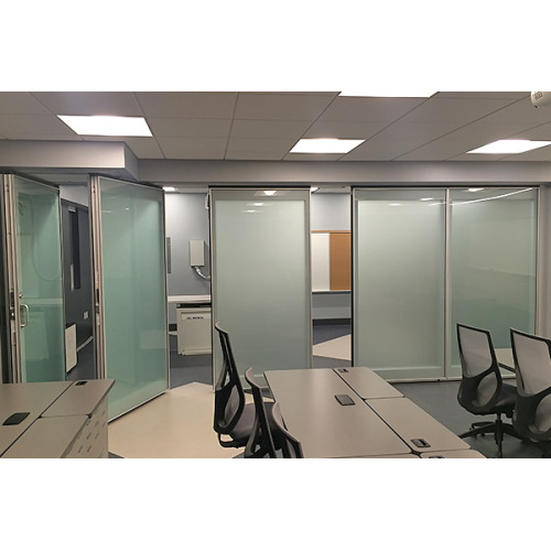 Glass movable soundproof partition walls