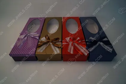 A Handmade Rectangular Half-hollow Gift Box