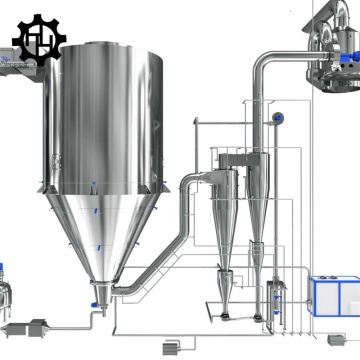 Natriumfluoride sproeidroogsysteem