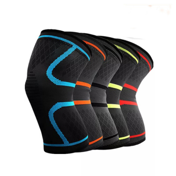 Hot Selling 7mm Elastic Sport Safety Compression Sleeve Knee Support