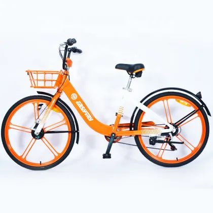 Chinese New City Bike with Seven-Speed Rental System