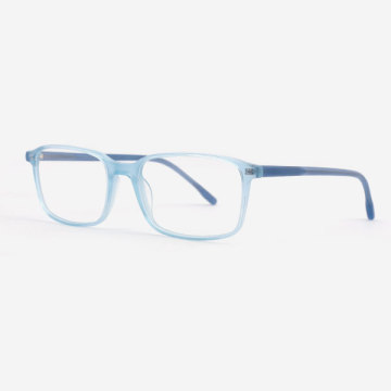 Super thin Rectangular Acetate Unisex Optical Frames