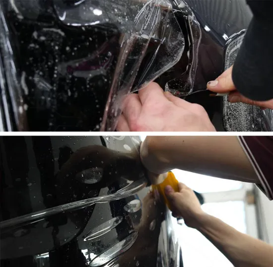 Anti-sand and stone paint protection film