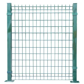 Frame welded mesh isolation barrier