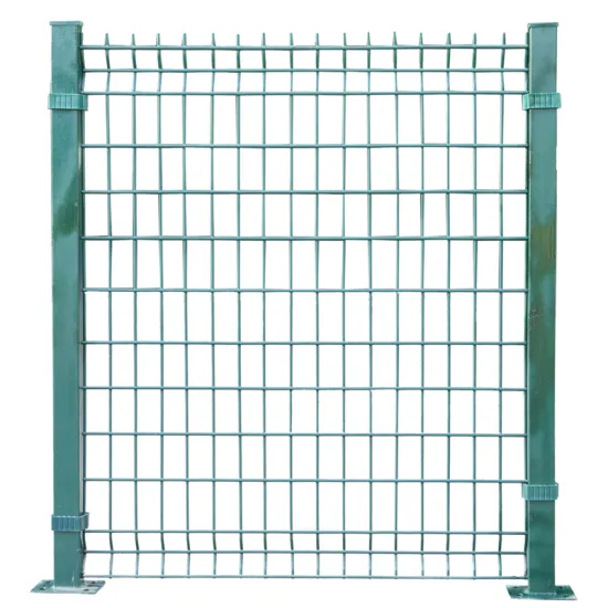 Frame welded mesh isolation barrier