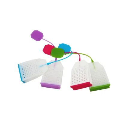 Food Grade Tea Pot with Tea Strainer Silicone Infuser