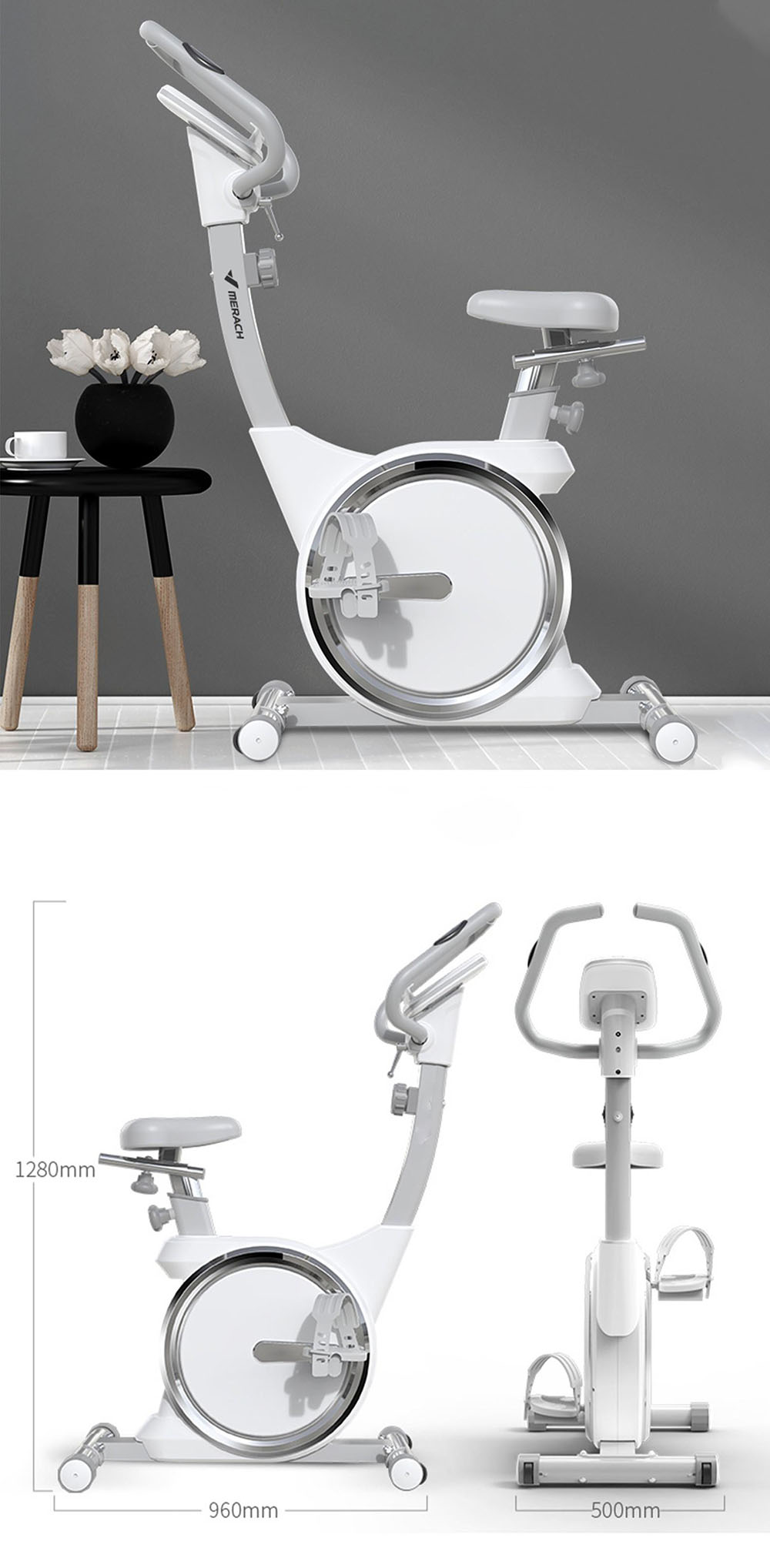 Premium spinning bike design