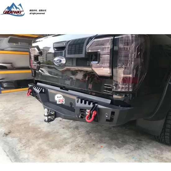 Steel Bumper for Ford Ranger/Hilux Revo - 4x4 Accessories Rear Bumper