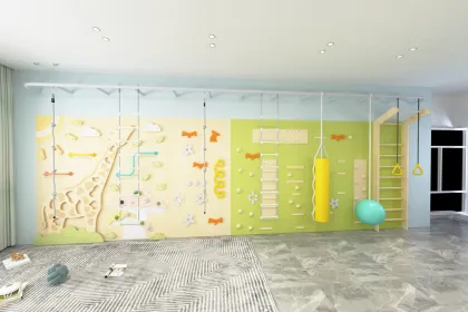 Kids Indoor Climbing Wall: Exciting and Funny Rock Climbing Equipment
