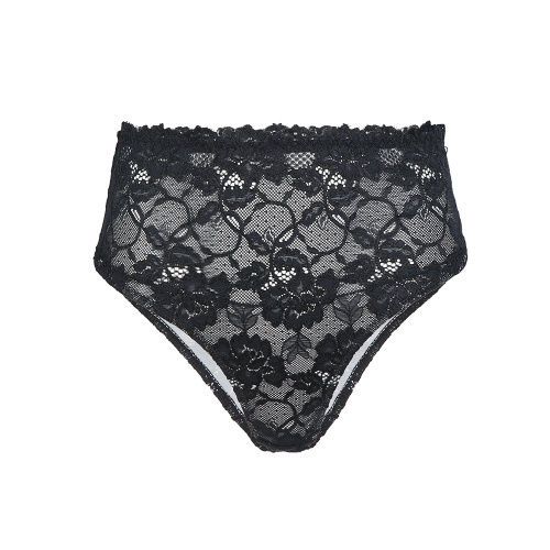 aangepaste vastgebonden kanten bikini hi-cut hipster set