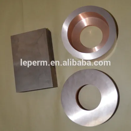 High temperature copper tungsten material properties