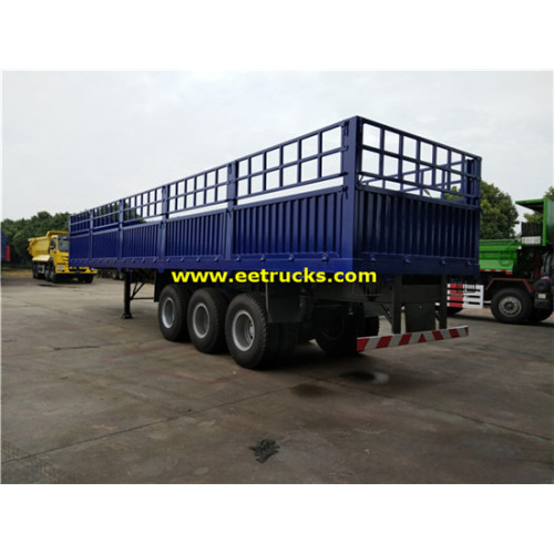 40 tonnes en vrac Van Semi Trailers