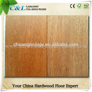 Matt natural hardwood merbau t&g parquet flooring