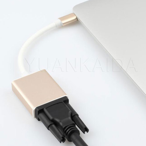USB Type C to VGA Adapter Cable