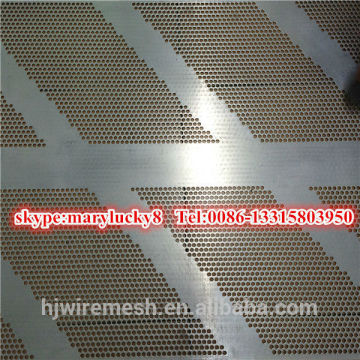 Anodized perforated aluminum composite outdoor wall facade