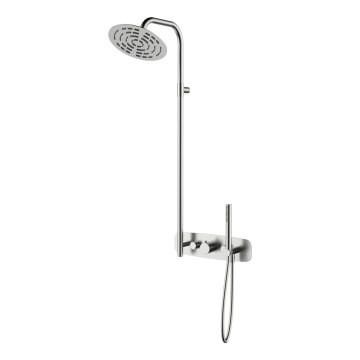 Douche thermostatique encastrée à bouton-poussoir Fort