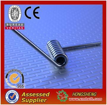 Torsion spring with arms