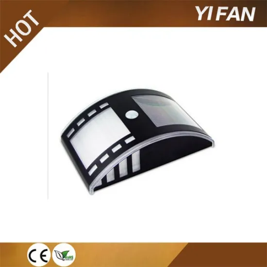 2015 hot sales Waterproof Solar Power Motion Sensor Outdoor Garden Yard Wall Light Lamp