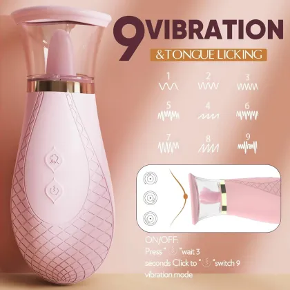 Clitoral Tongue Sucking Vibrator Sex Toys