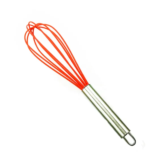 Stainless steel egg beater silicone wire whisk