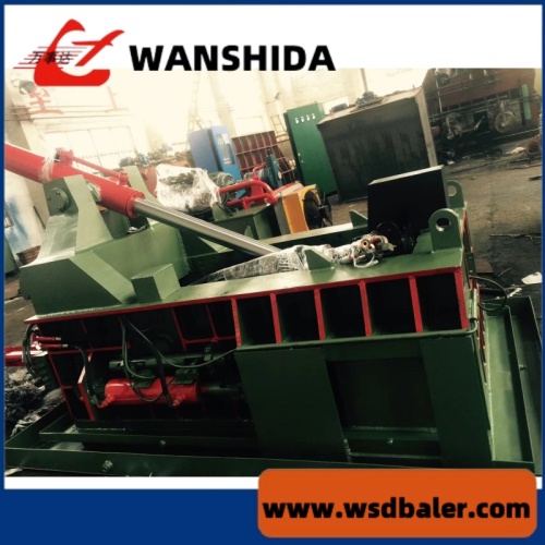 Máquina registradora enfardadeira de carro para proteção ambiental