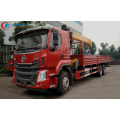 Caminhão guindaste móvel Dongfeng H5 XCMG 12 toneladas