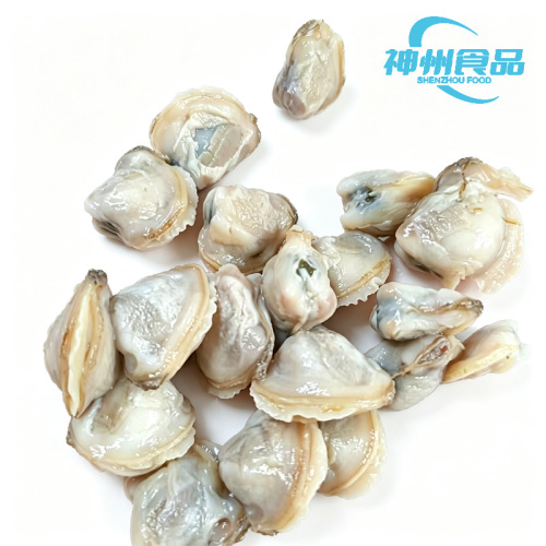 Vongole vive depurate e carne di vongole congelata pulita