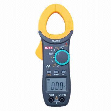 3266TB Digital Clamp Meter, Measuring ACA/ACV/DCV Resistor and Temperature