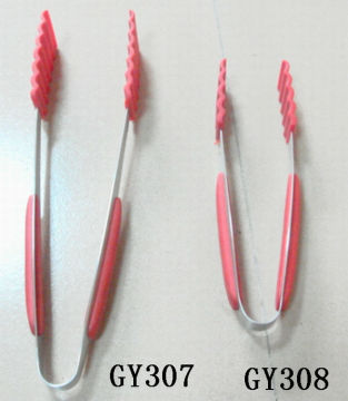 TPR handle BBQ Tongs bbq tong