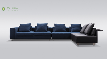 Deep Color Modern Sofas L Shape