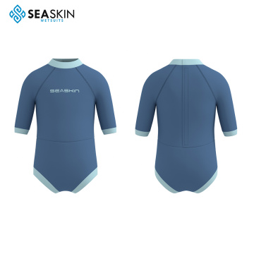 Seaskin Baby and Toddler Soft Surfing Shorty Wetsuit