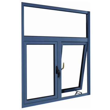 Double Glazing Aluminium Top Hung Window - American Style Awning Windows