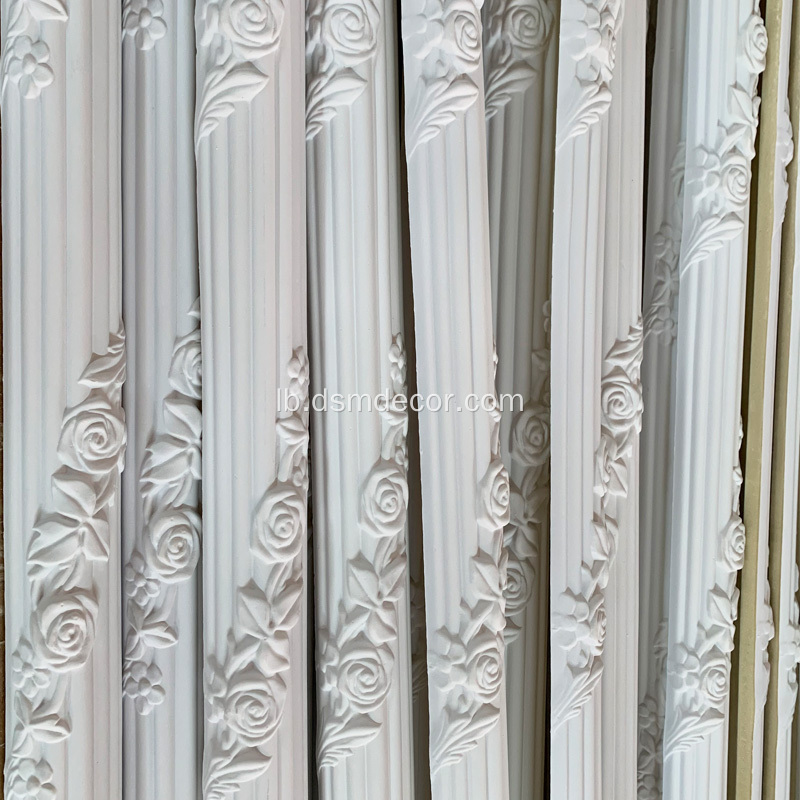 PU dekorativen Ornament Panel molding