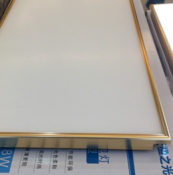 CE Certificate 18W cool white 300*600 kitchen gold ceiling LED panel light