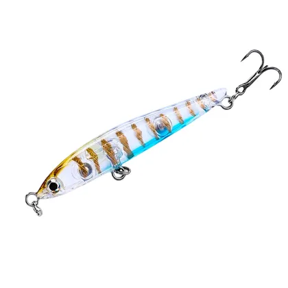 New Bearking Official Store 56mm 3.3g Sinking Pencil Bait Fishing Lure ASINIA
