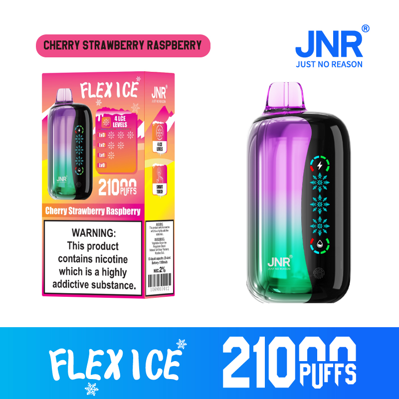 Jnr Flex Ice 21K พัฟ vape ขายส่ง